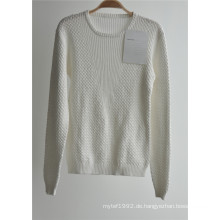 Damen 100% Baumwolle gemusterte Strick Pullover Pullover